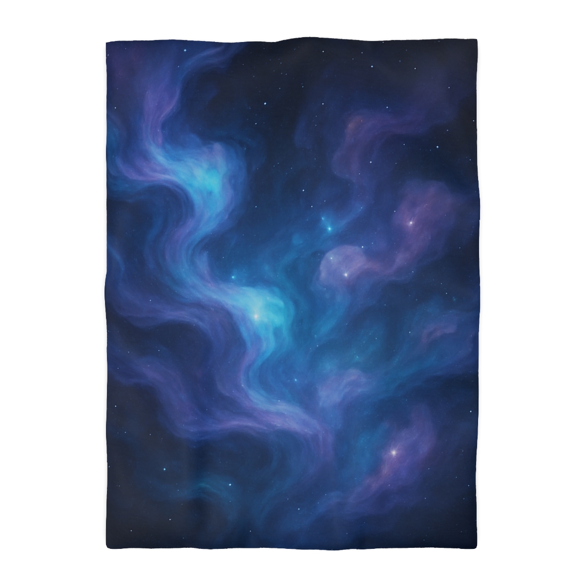 Spectral Nebula Currents personalized bedding duvets