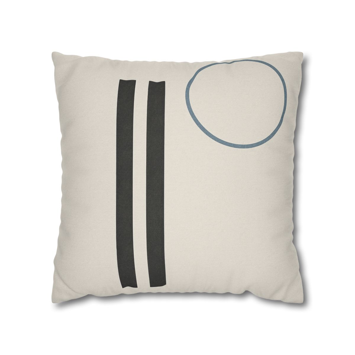 Split Column And Floating Ring designer print pillow cases
