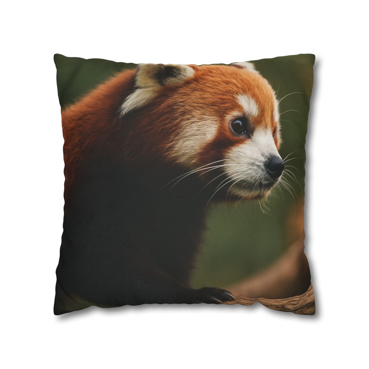 Bamboo Climber Red Panda trendy patterned pillow cases