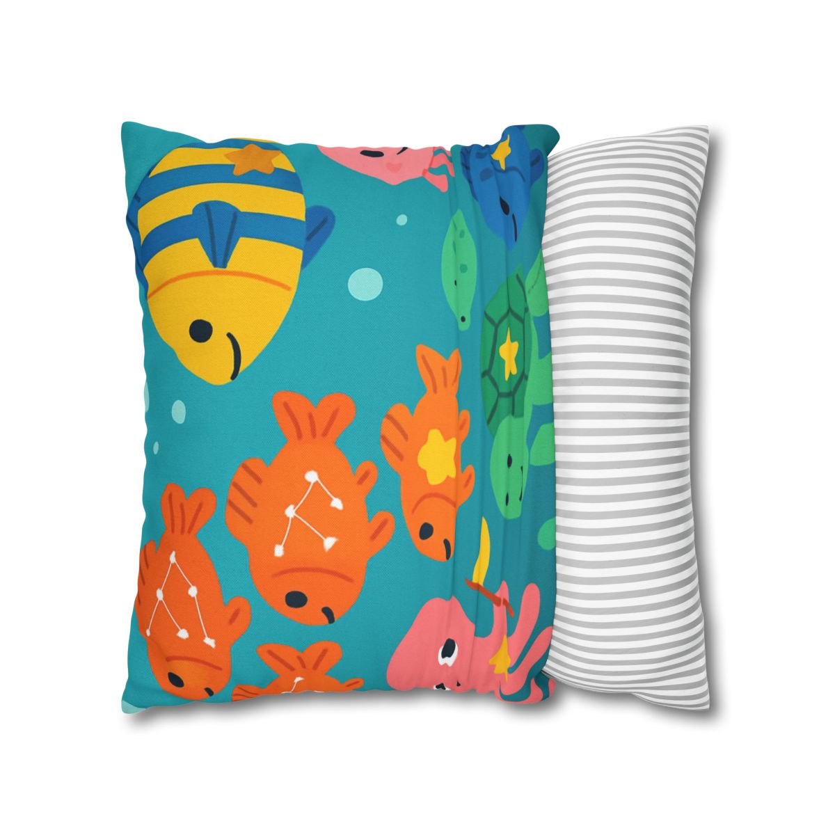 Underwater Galaxy Parade comfortable bedding pillow covers