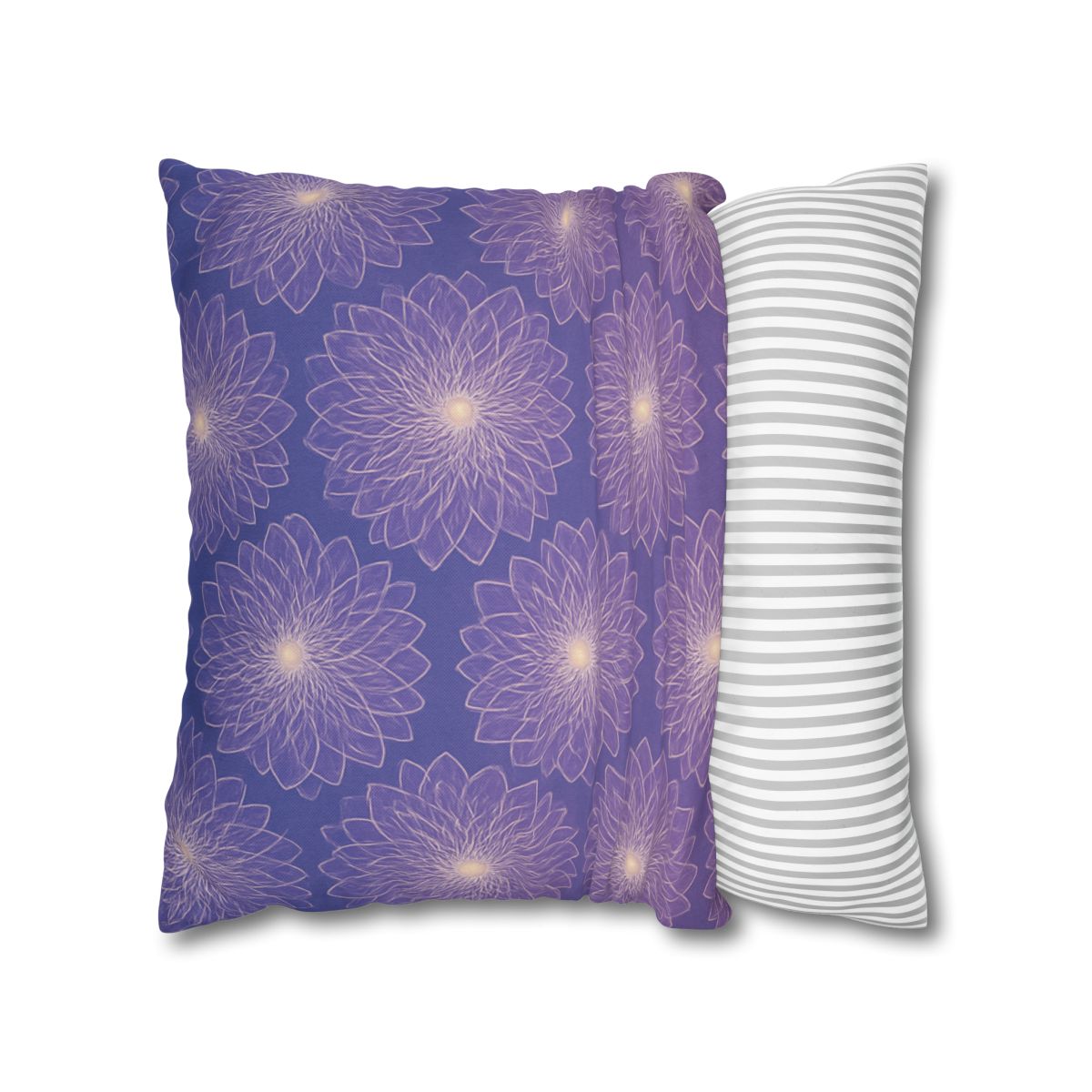 Cosmic Blossom Lattice designer print pillow cases