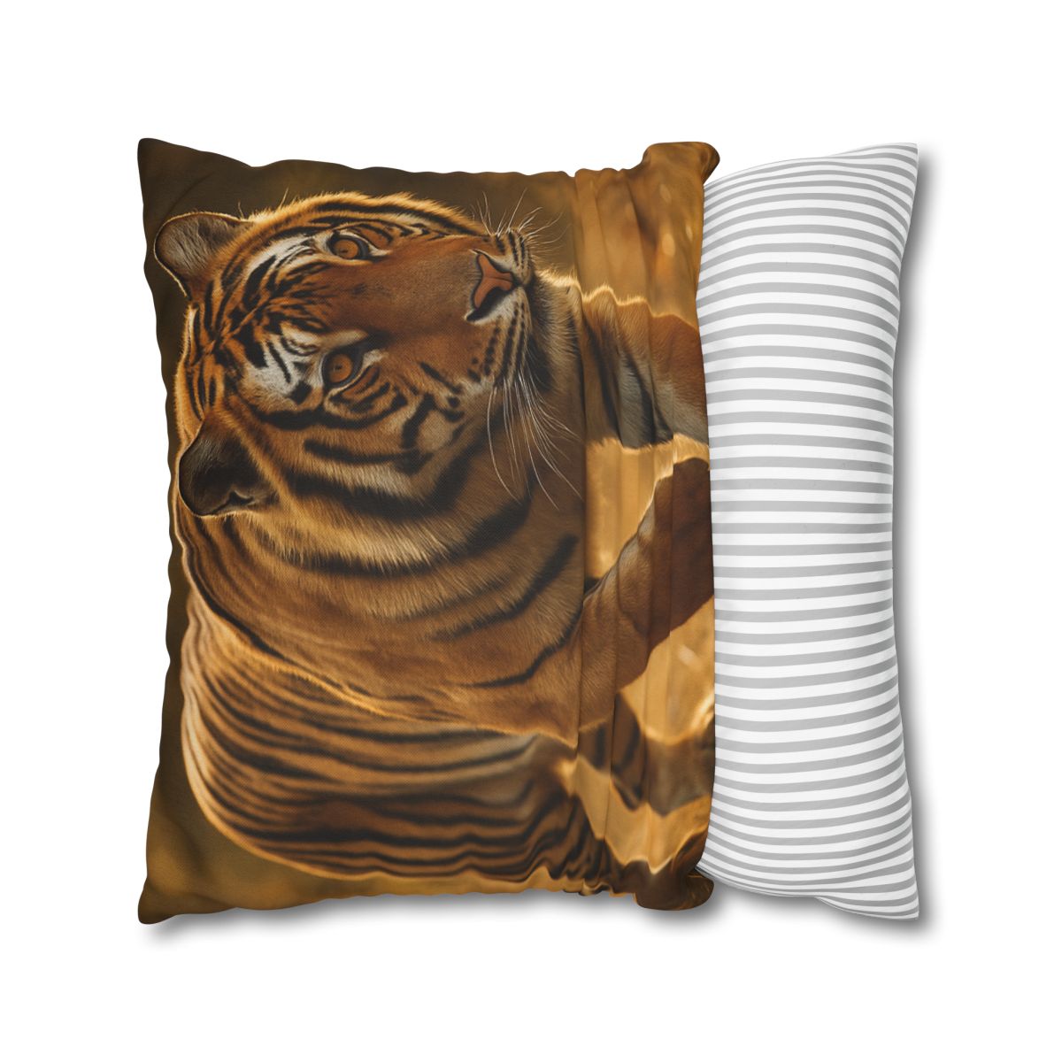 Forest Stalker Bengal Tiger soft cotton pillow cases