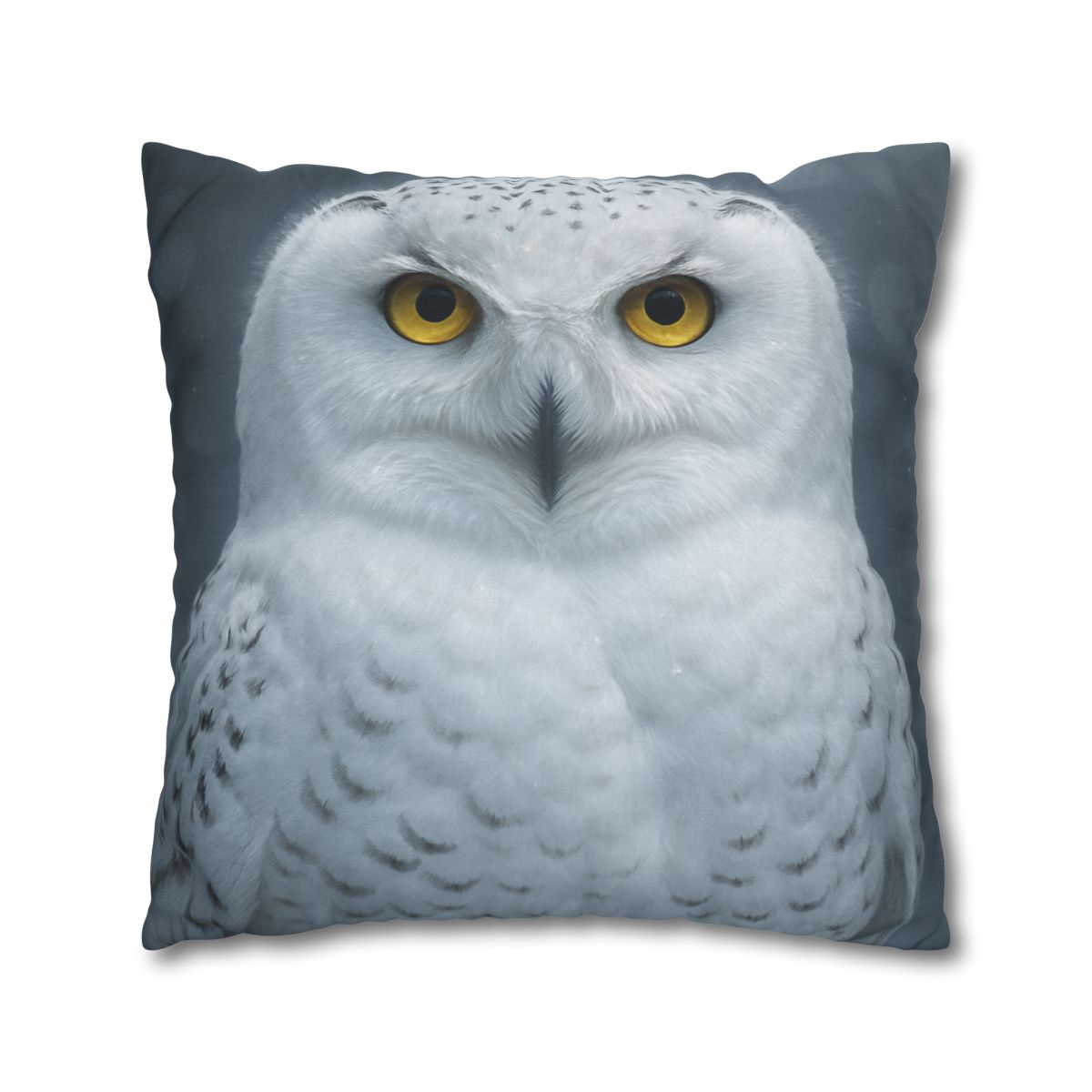 Midnight Watch Snowy Owl trendy patterned pillow cases