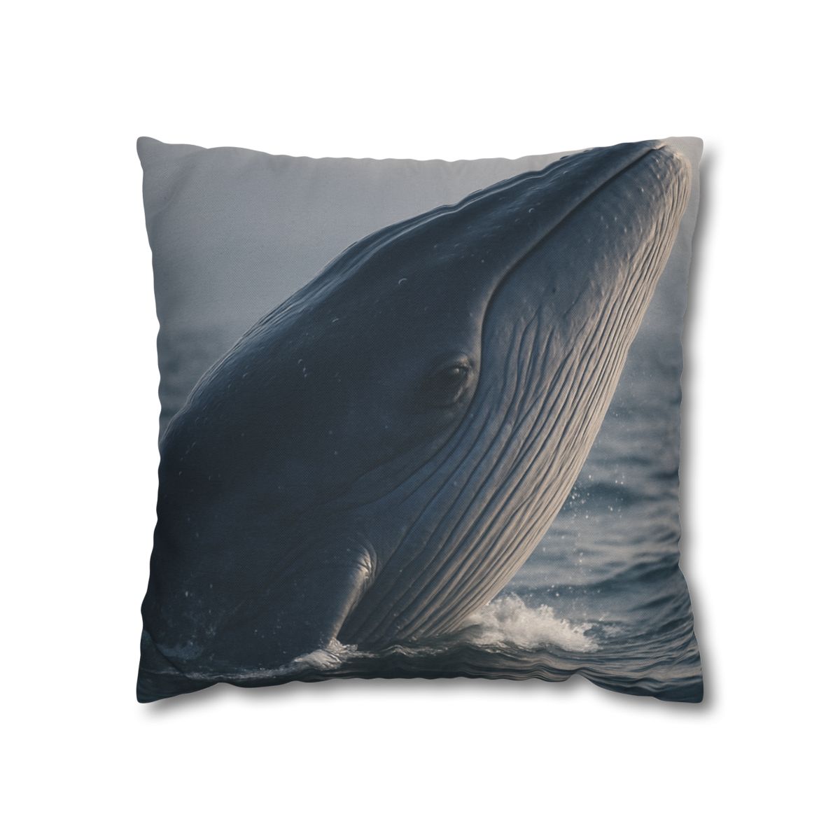 Ocean Song Blue Whale comfortable bedding pillow covers