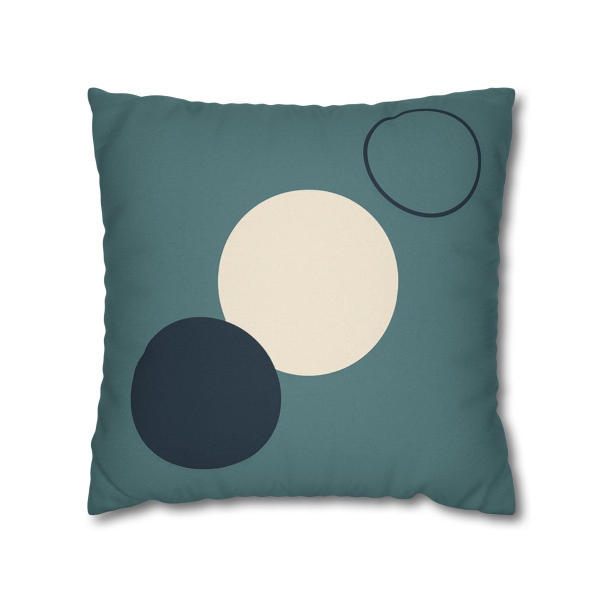 Staggered Trio Of Circles Harmony stylish decorative pillowcases