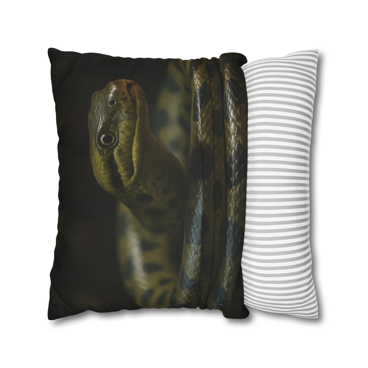 Silent Coil Green Anaconda custom pillow cases