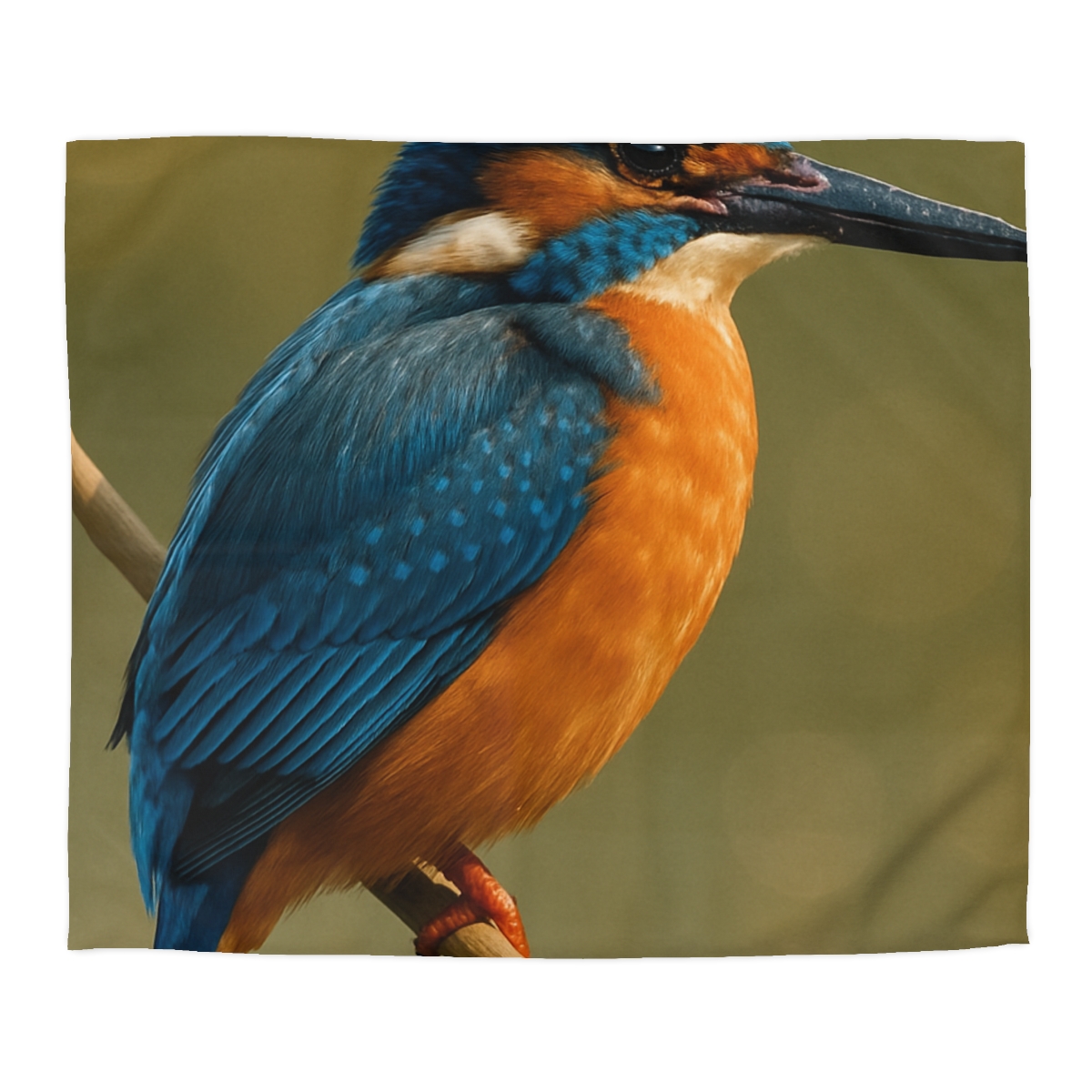 Dawn Drift Kingfisher custom duvets