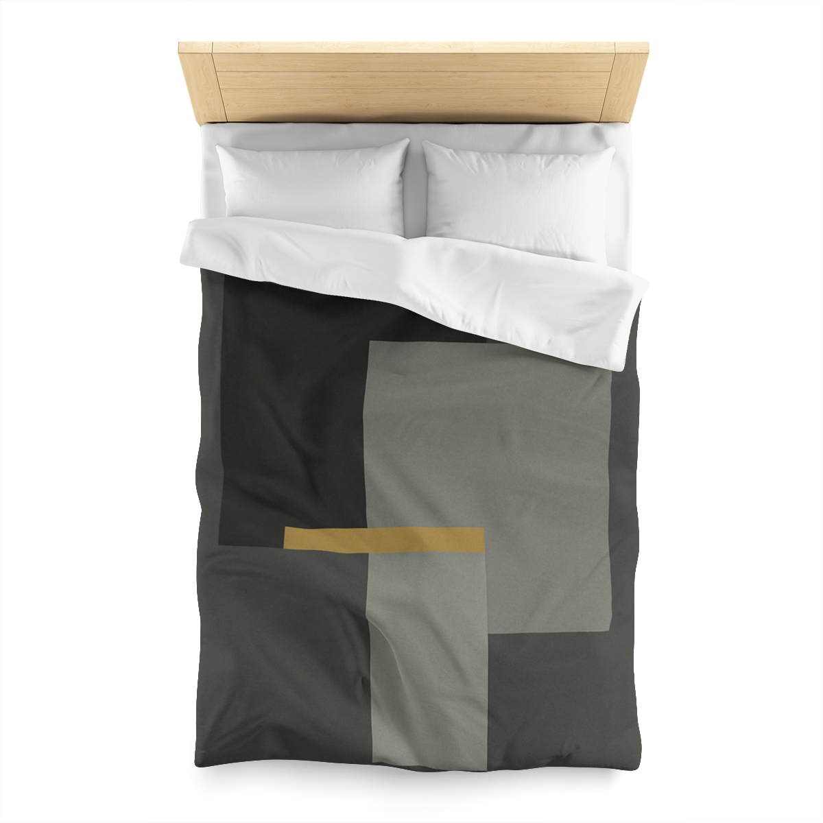 Offset Rectangles And Narrow Bridge warm winter duvets