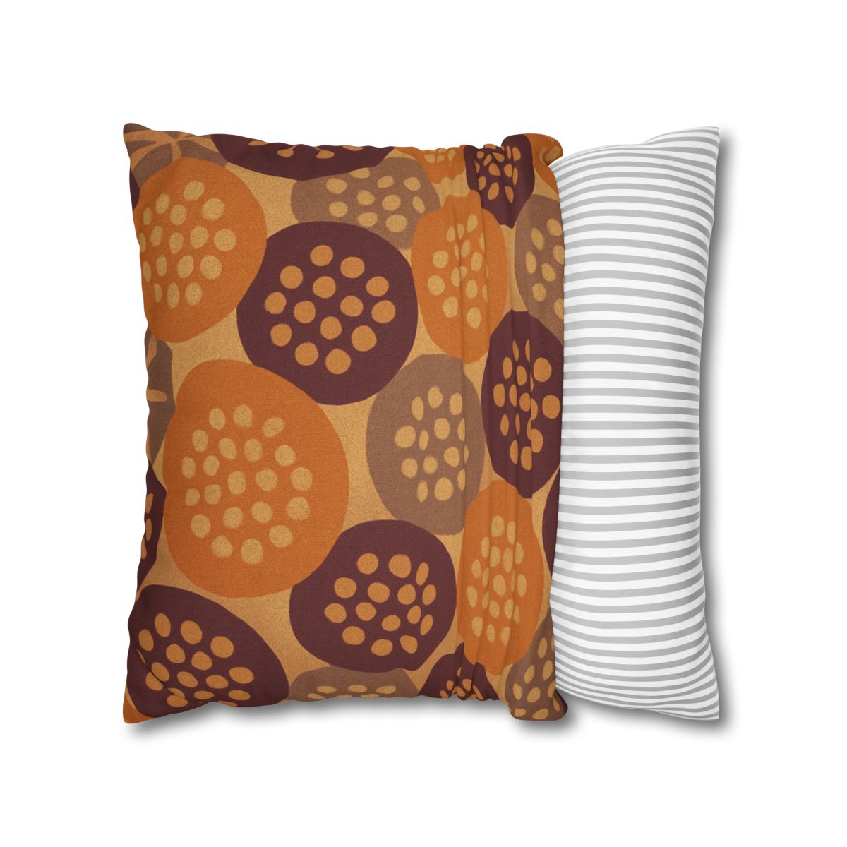 Seed Pod Cluster Mosaic custom pillow cases