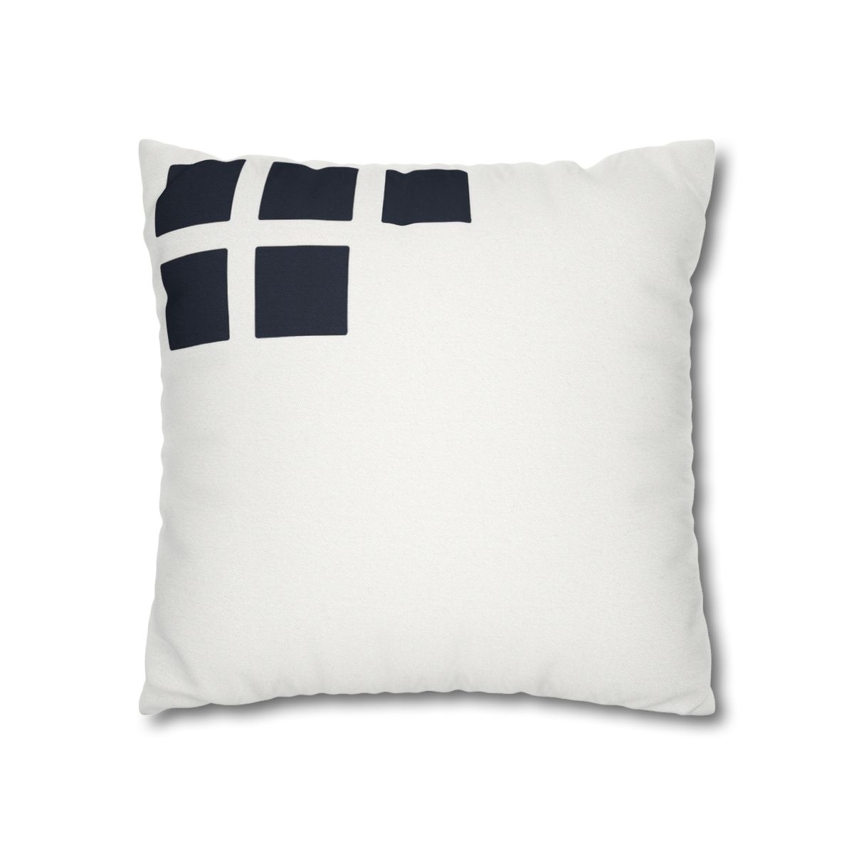 Corner Grid With Missing Star trendy patterned pillow cases