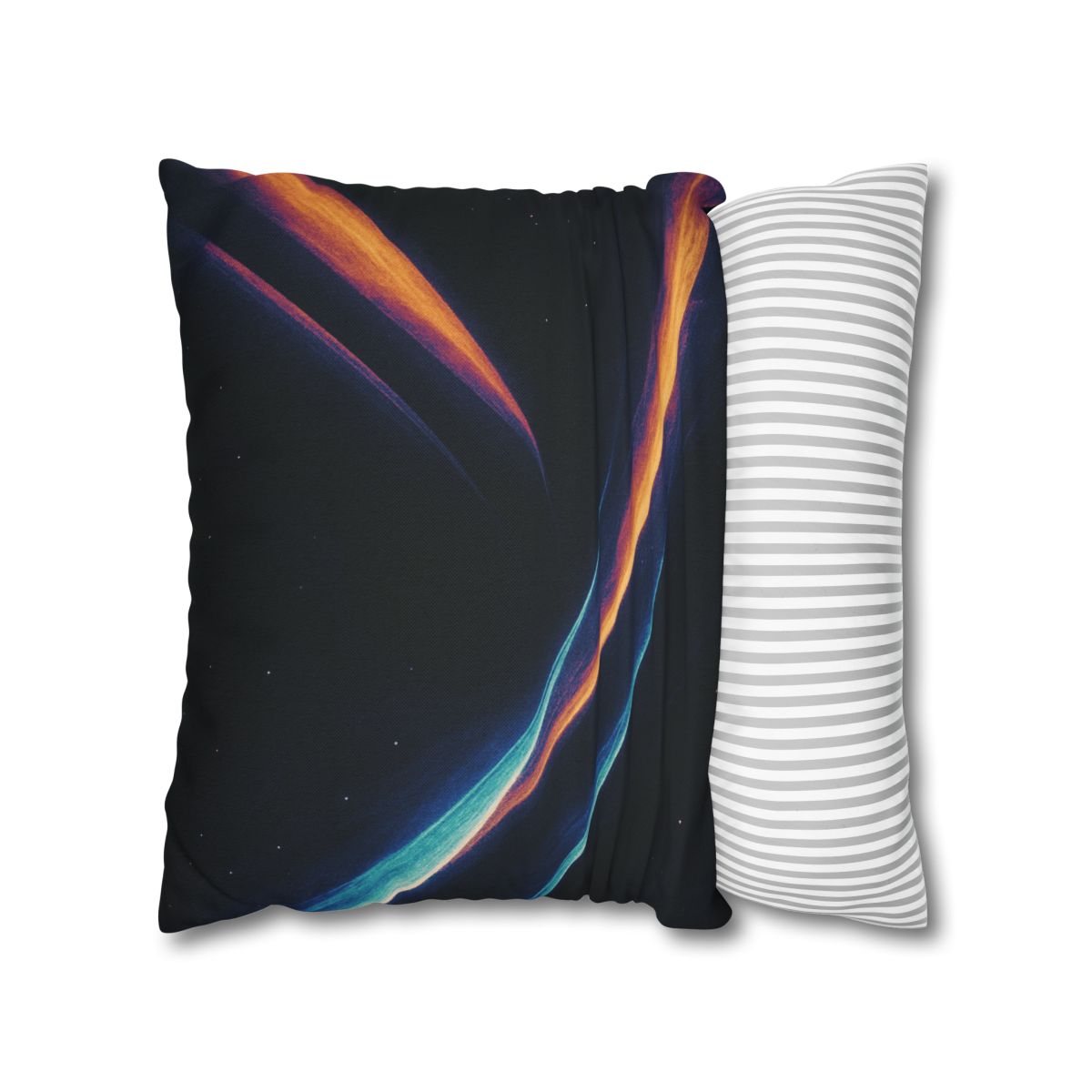 Prismatic Horizon Shear designer print pillow cases