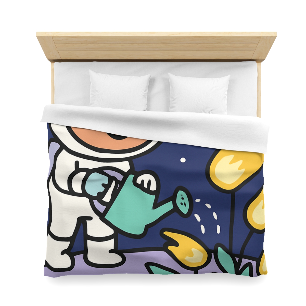 Comet Garden On Moon Meadow trendy bedroom duvets