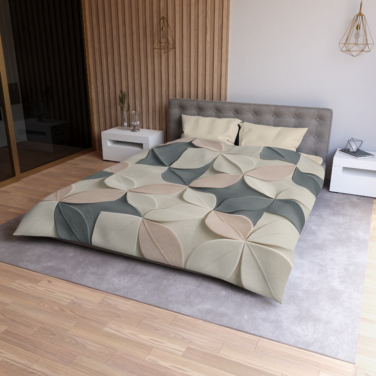 Blossom Fold Tessellation personalized bedding duvets