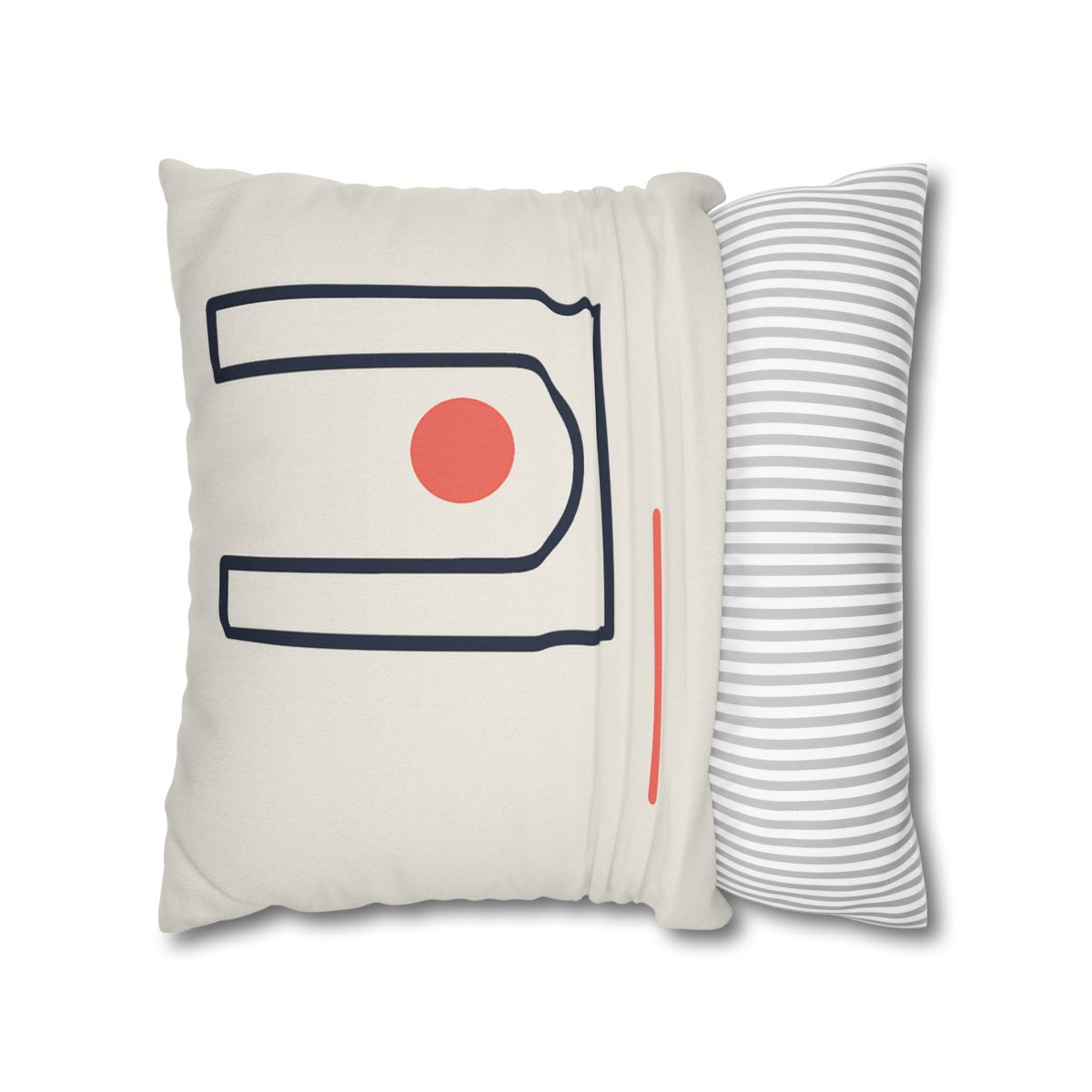 Orbit Gap Rectangles designer print pillow cases