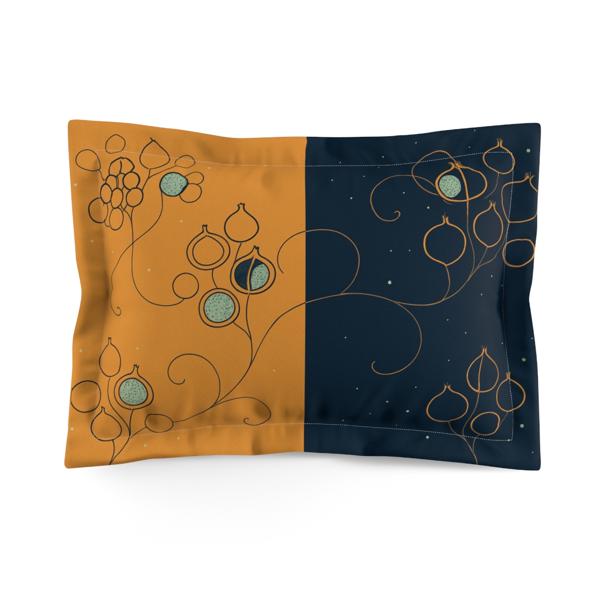 Seed Pod Constellation stylish throw pillows