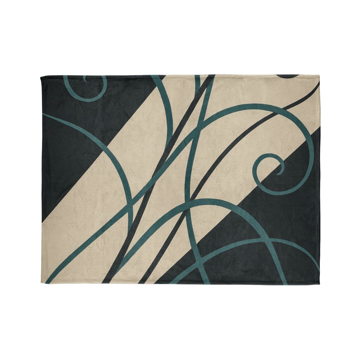 Tendril Motion Study stylish throw blankets