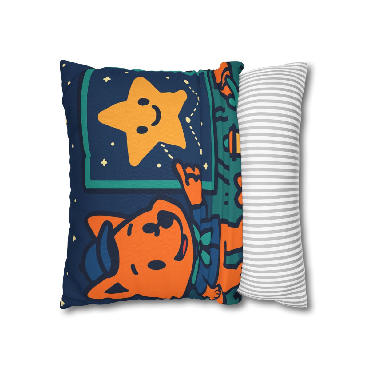 Stargazing Fox Scouts unique gift pillow cases
