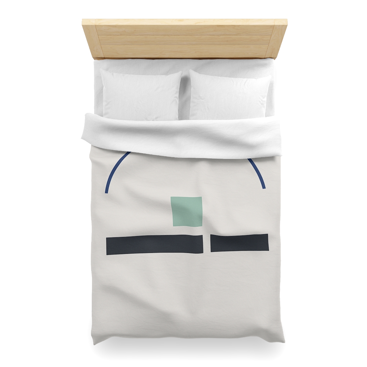 Arc Bridge Over Split Bars personalized bedding duvets