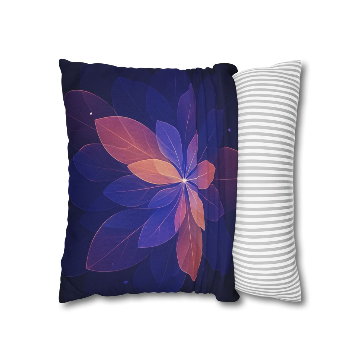 Petal Prism Overlap soft cotton pillow cases