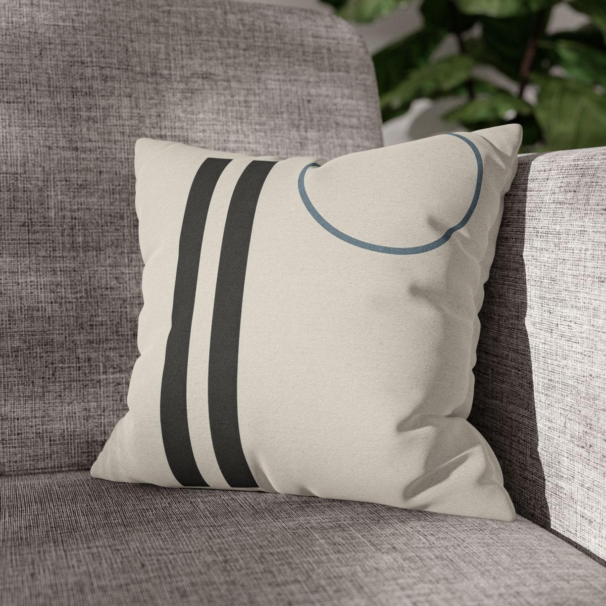Split Column And Floating Ring designer print pillow cases
