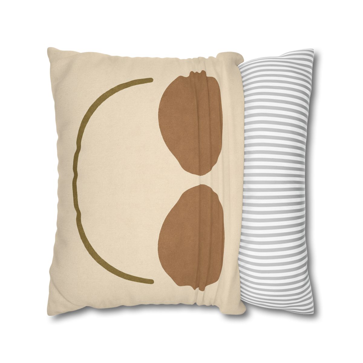 Arc Bridge Over Twin Circles personalized pillow covers