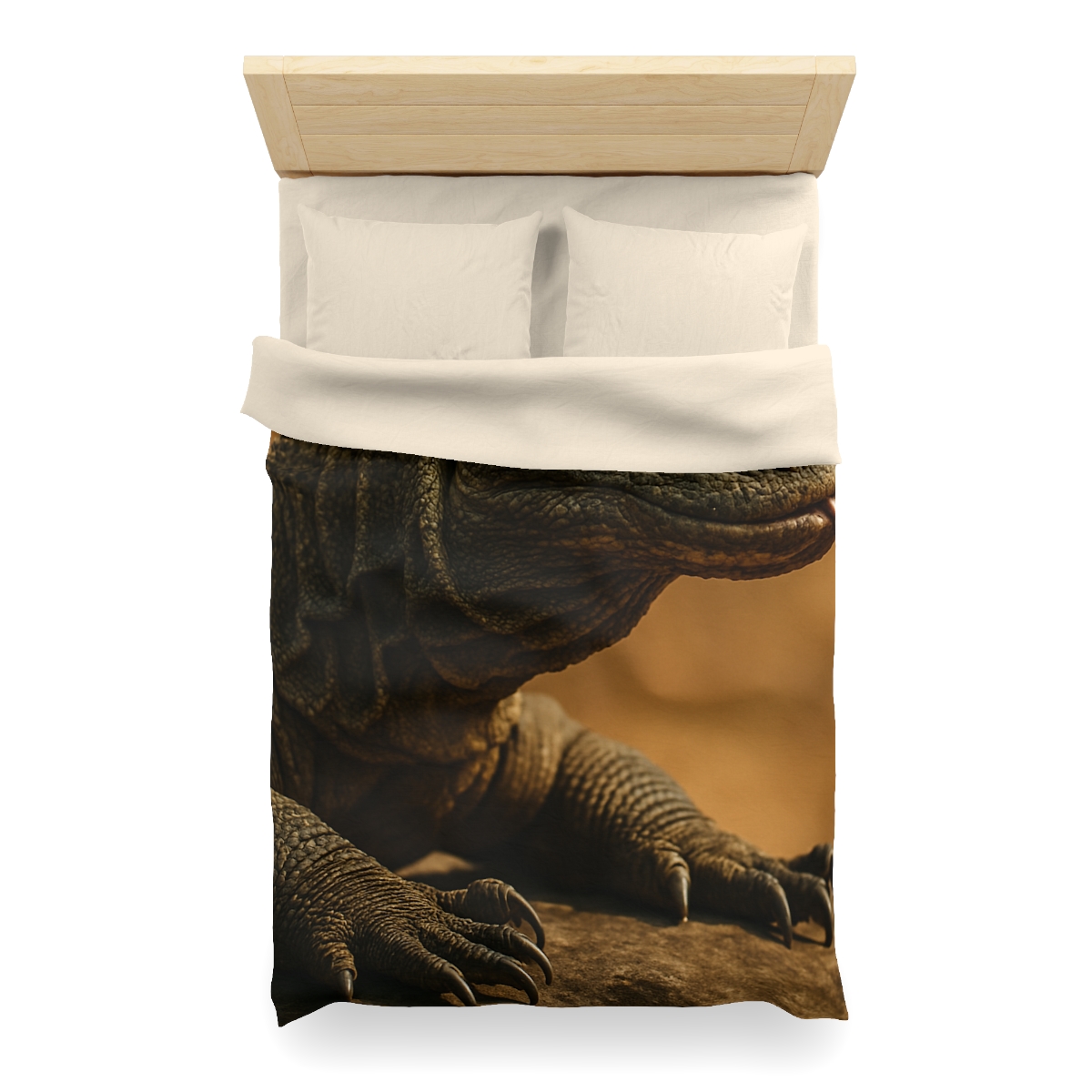 Ancient Sentinel Komodo Dragon trendy bedroom duvets