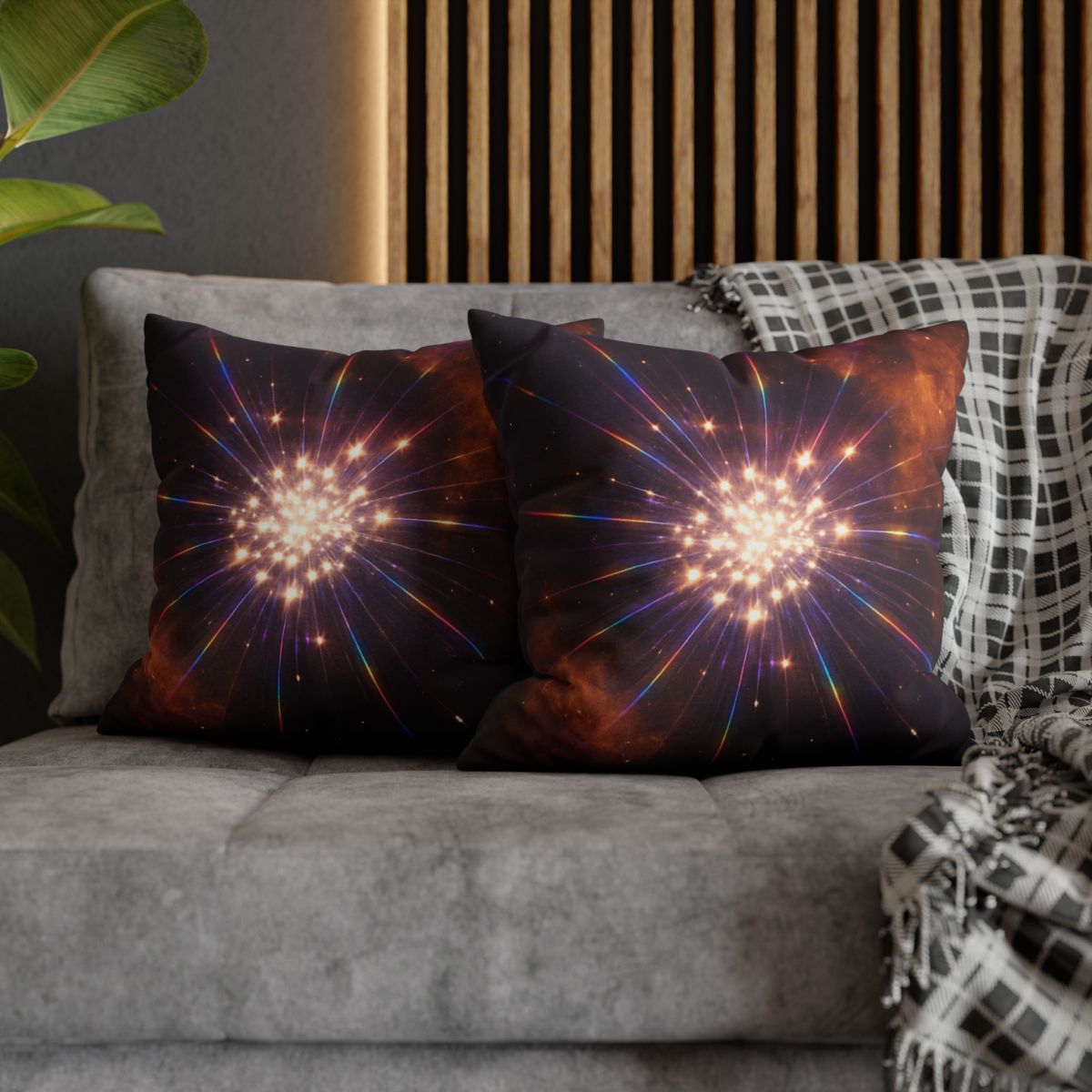 Starburst Cluster Mosaic unique gift pillow cases