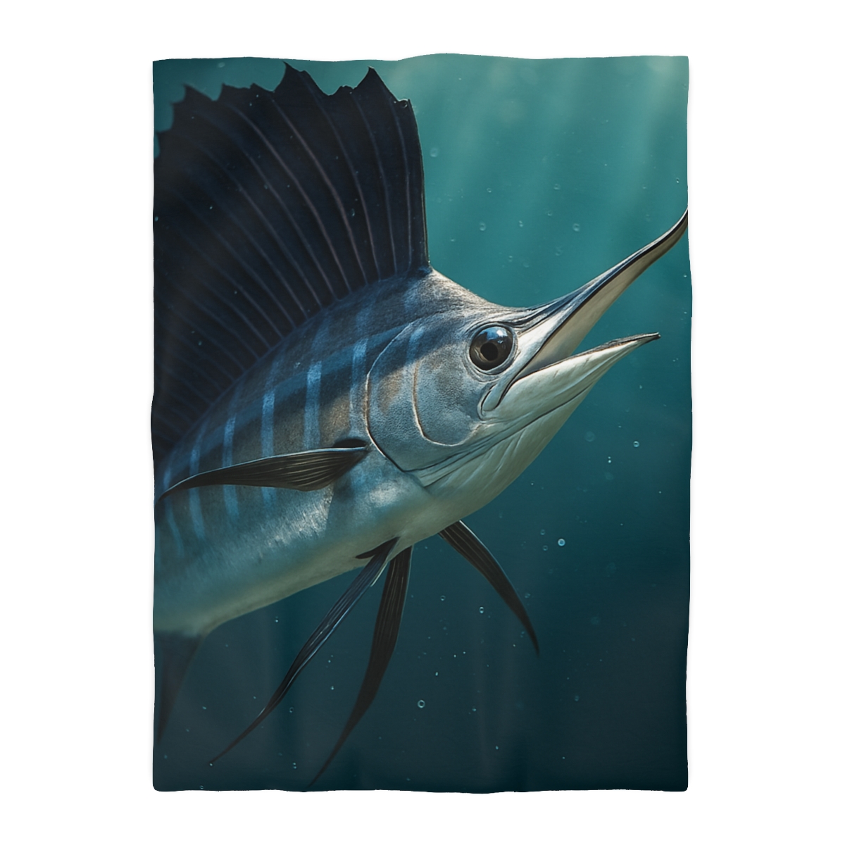Nebula Flash Sailfish personalized bedding duvets