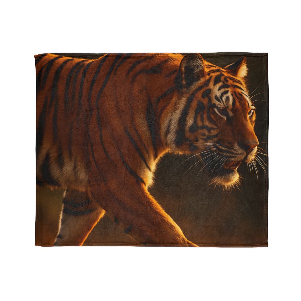 Forest Stalker Bengal Tiger unique gift blanketscustom blankets