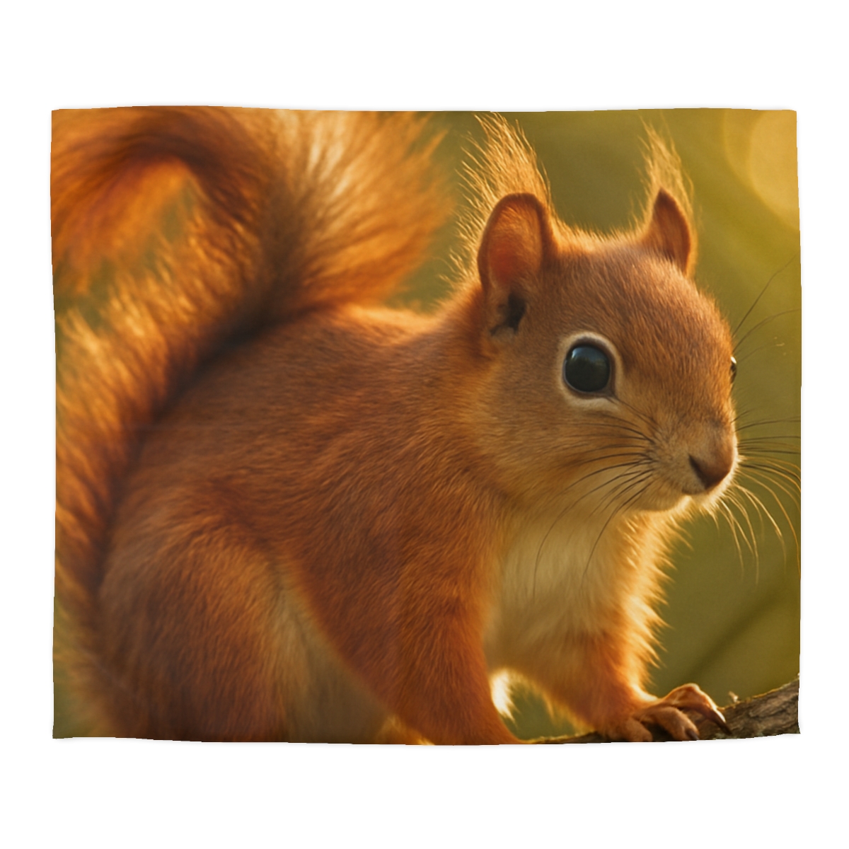 Sunrise Forager Red Squirrel stylish duvet covers