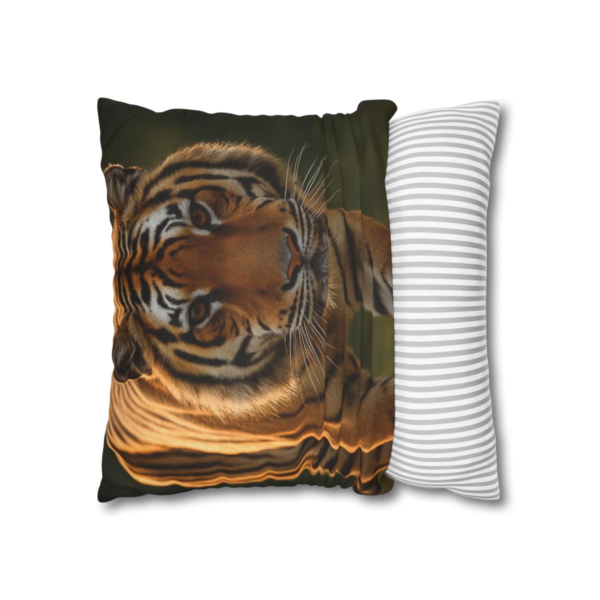 Forest Stalker Bengal Tiger personalized pillow covers