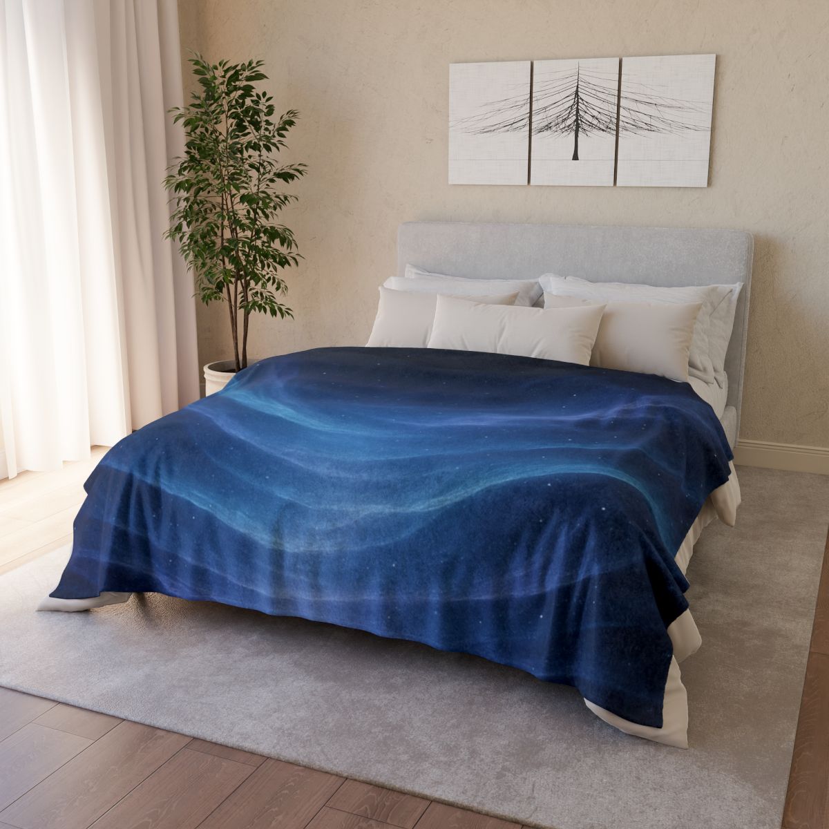 Luminous Void Tidal Surge unique gift blankets