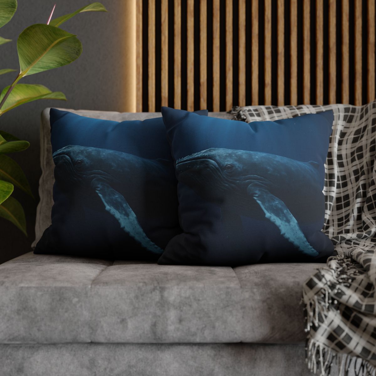 Deep Chorus Humpback Whale stylish decorative pillowcases