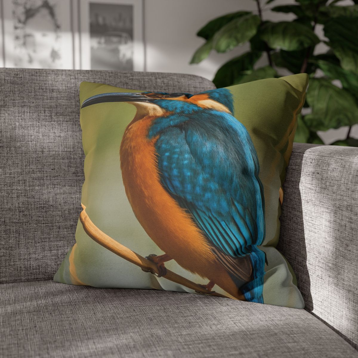 Prism Flash Common Kingfisher custom pillow cases