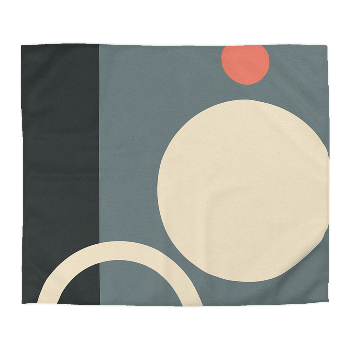 Quiet Triad With Offset Arc stylish duvet covers