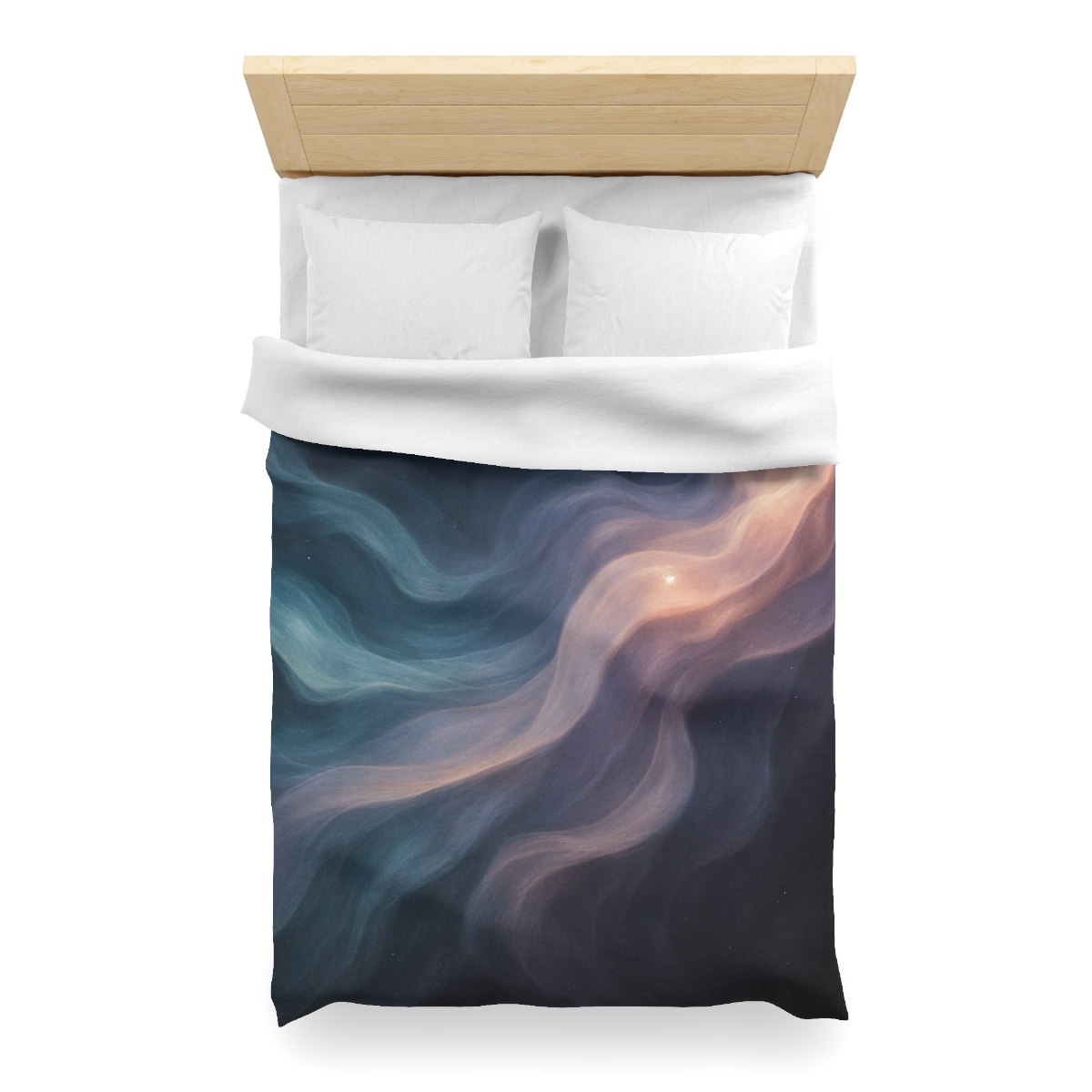 Prismatic Nebula Silk Drift personalized bedding duvets