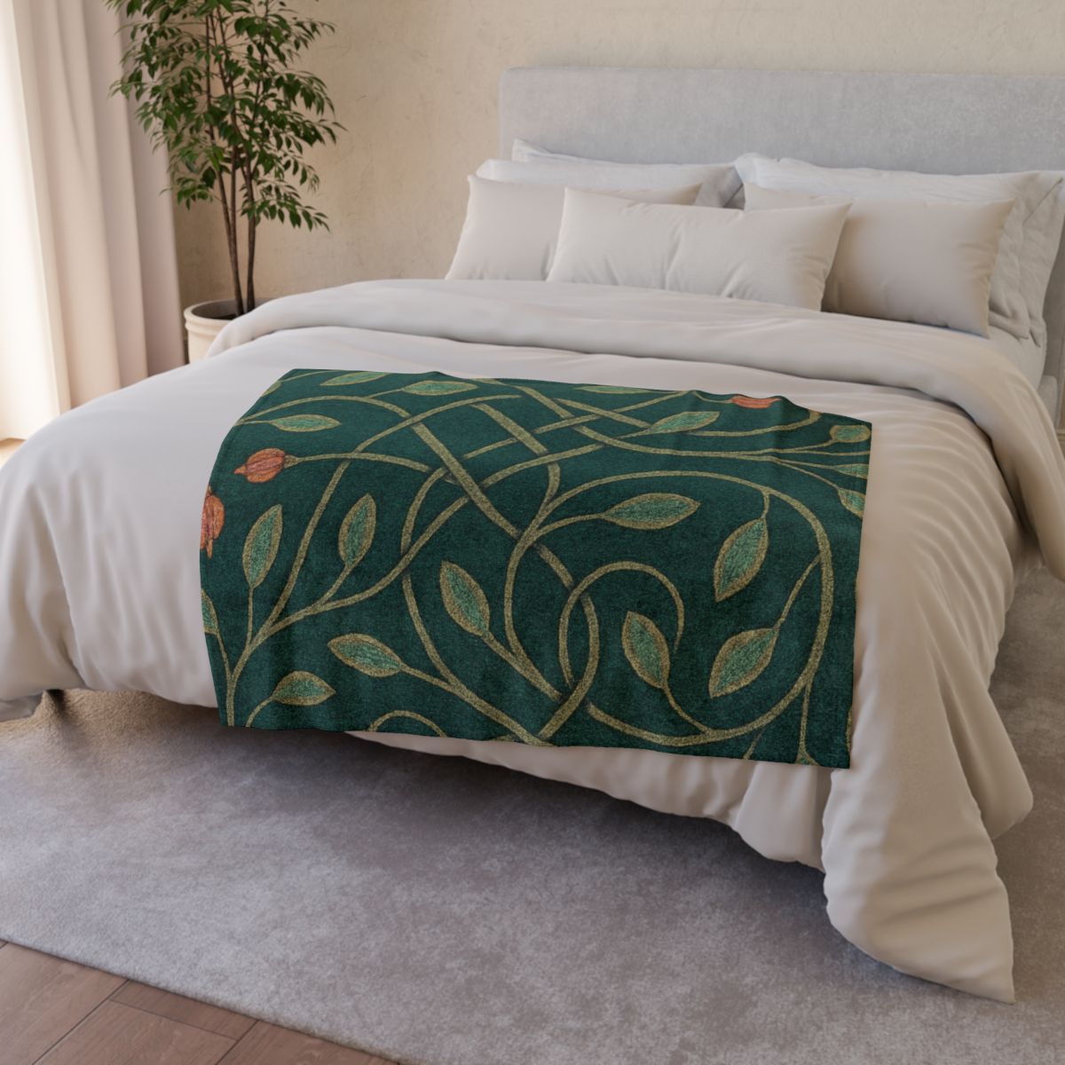 Vine Network Tapestry stylish throw blankets