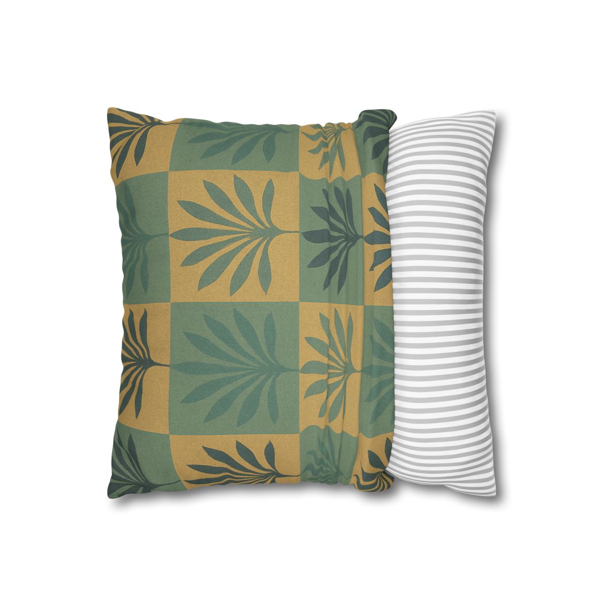 Frond Grid Harmony custom pillow cases