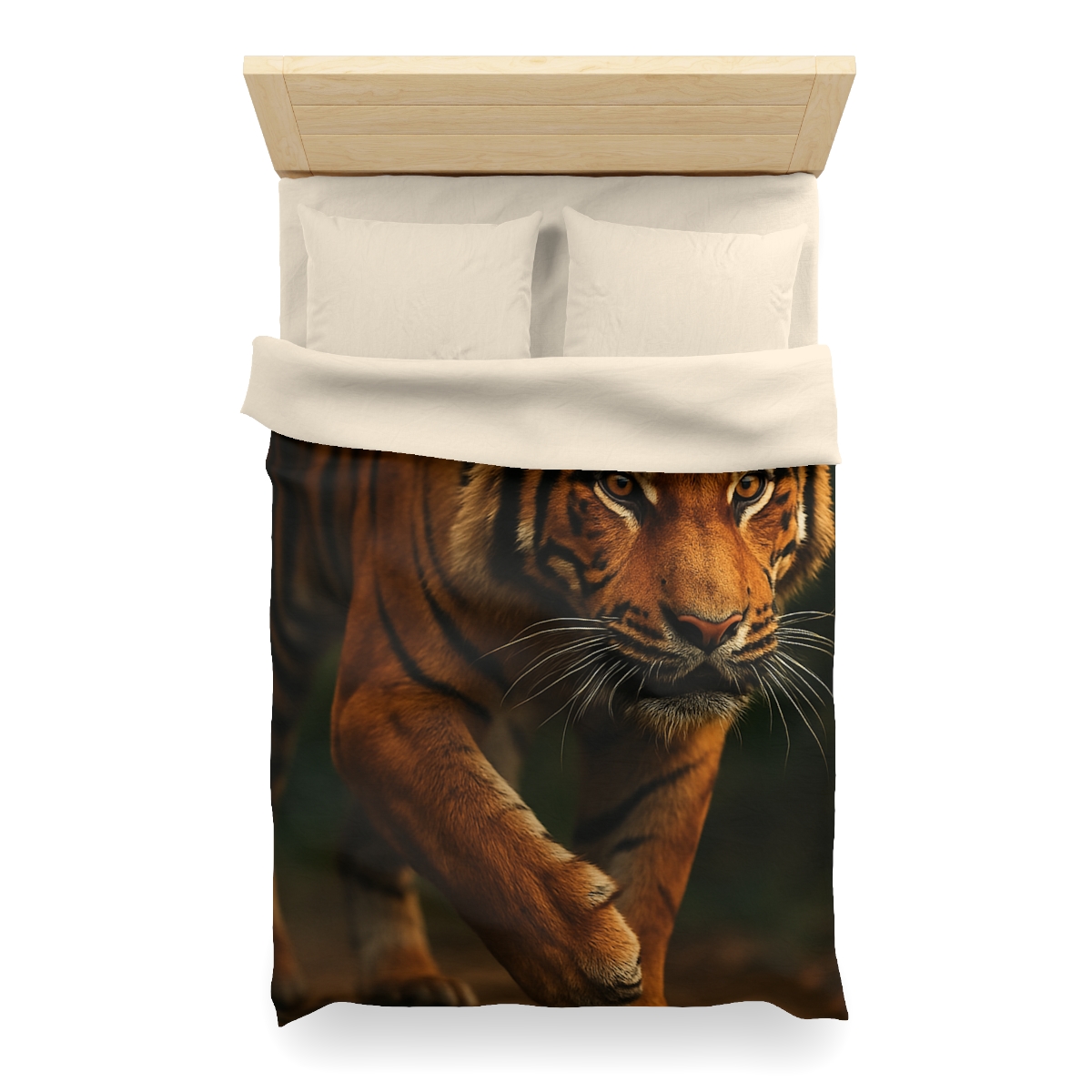 Forest Stalker Bengal Tiger unique patterned duvets