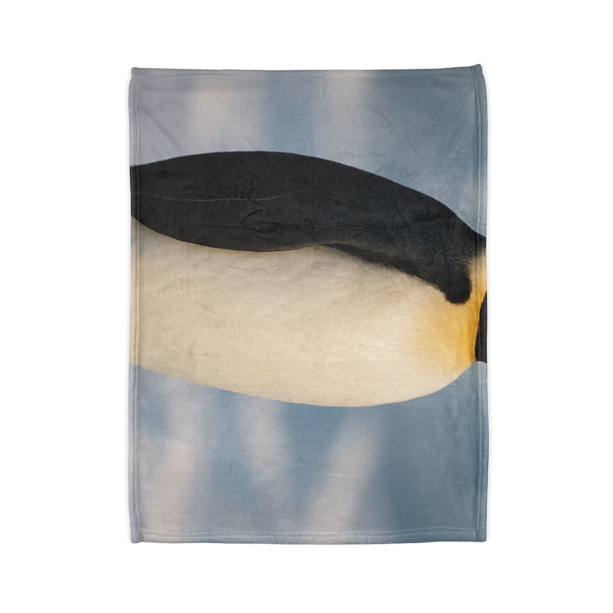 Aurora Drifter Emperor Penguin soft fleece blankets