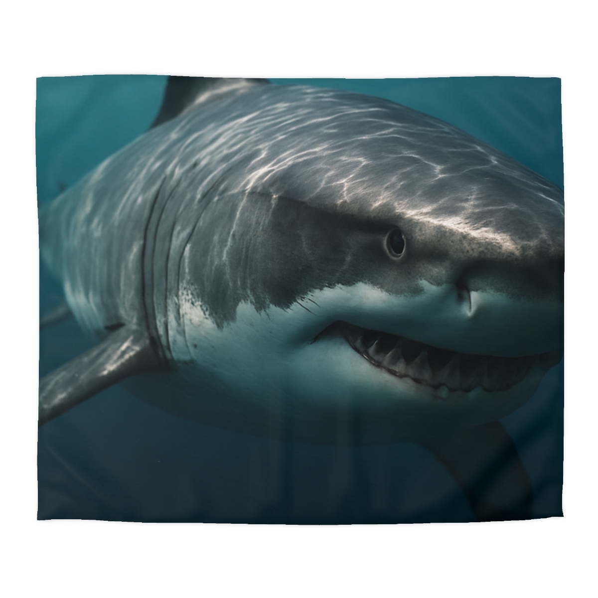 Silent Hunter Great White Shark custom duvets