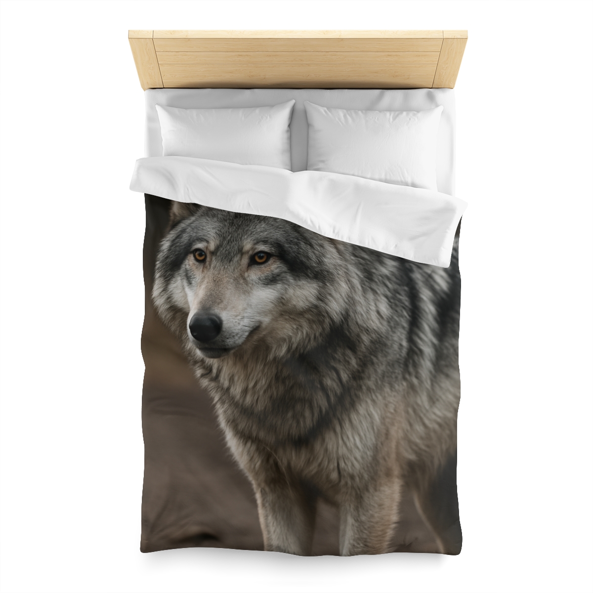 Silver Gaze Gray Wolf duvets for gifts