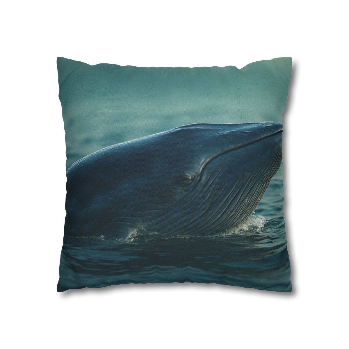 Ocean Song Blue Whale custom pillow cases