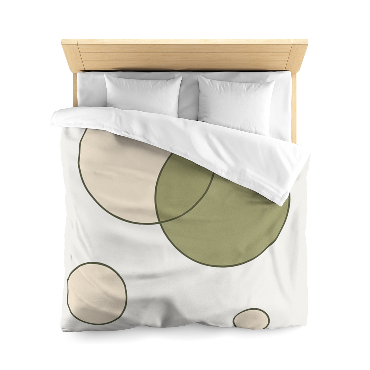 Quiet Balance Of Overlapping Circles unique patterned duvets