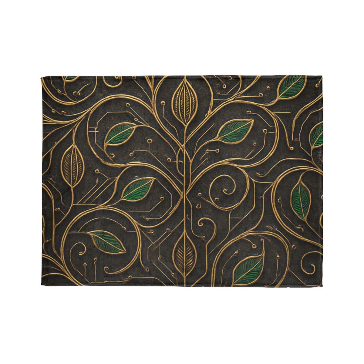 Vine Circuit Lattice trendy patterned blankets