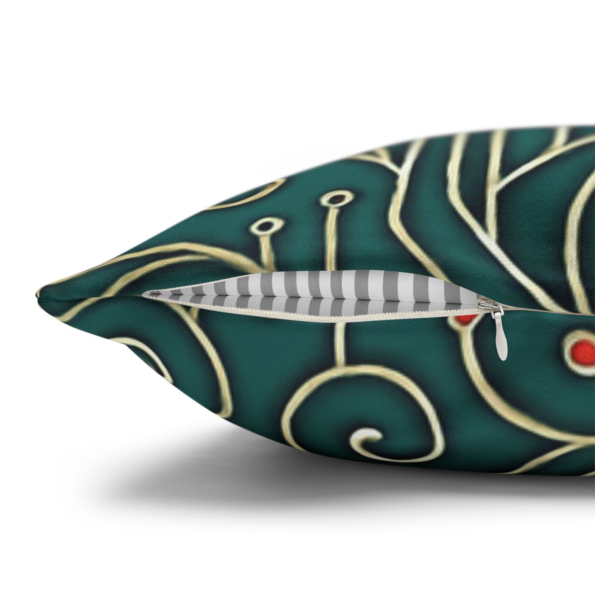 Vine Circuit Filigree designer print pillow cases