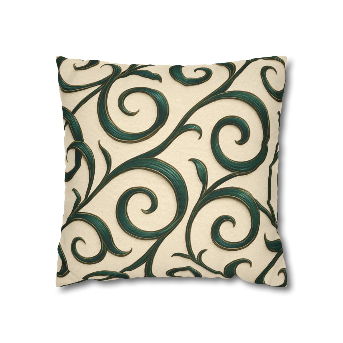 Vine Curl Ribbon Matrix stylish decorative pillowcases