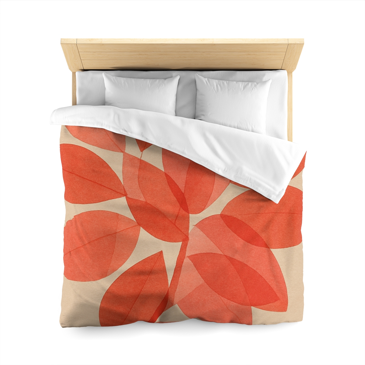 Petal Mosaic Overlay soft comforter duvets