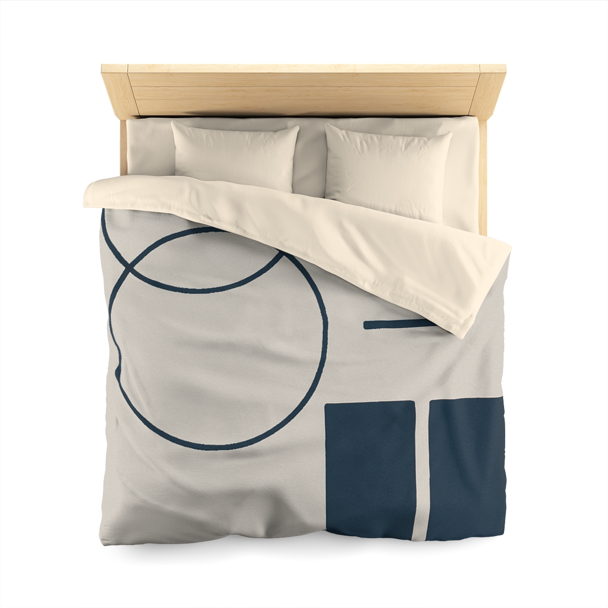 Staggered Rings Over Split Rectangle duvets for gifts