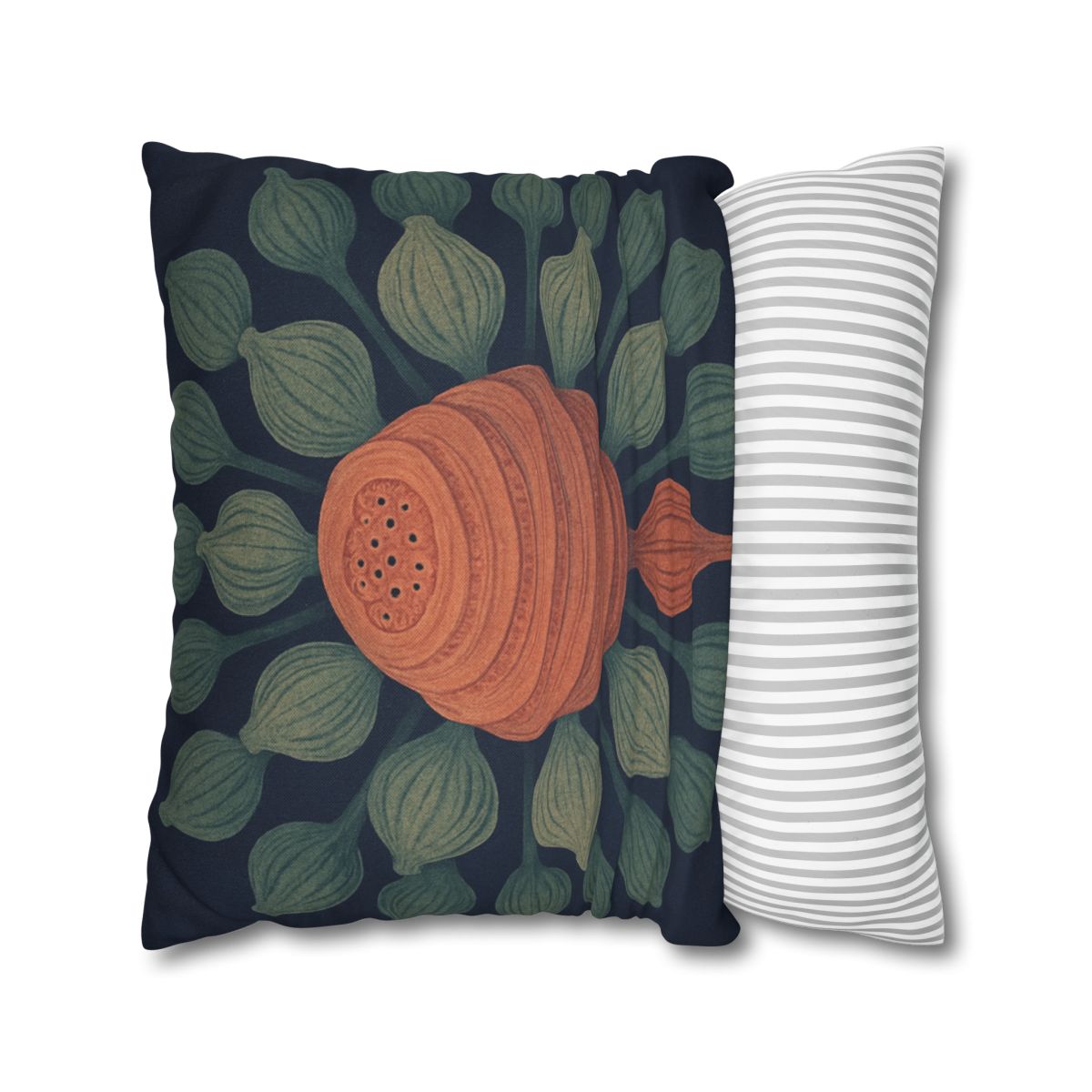 Spiral Seed Pod Halo trendy patterned pillow cases